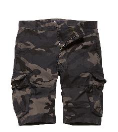 Vintage Industries - Vintage Industries Rowing shorts Night Camo